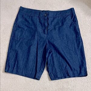 White Stag Dark Blue Jean Shorts size 14
